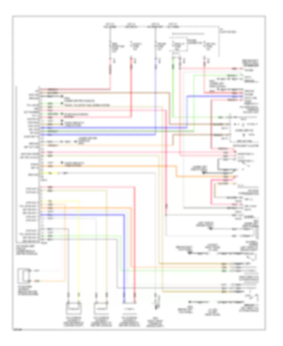 Immobilizer Wiring Diagram with PIC for Hyundai Veracruz Limited 2008