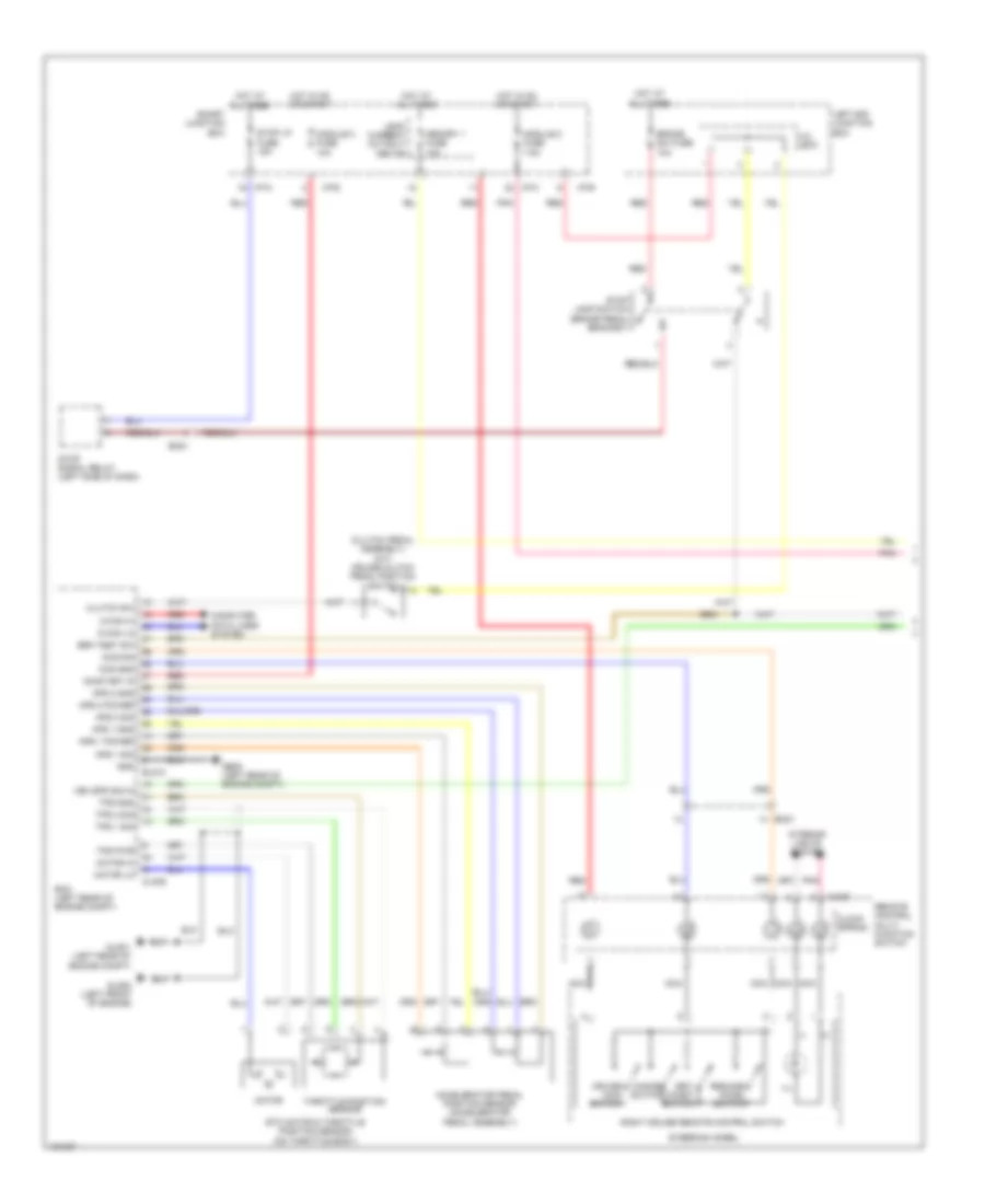 3.8L, Cruise Control Wiring Diagram (1 of 2) for Hyundai Genesis Coupe 2.0T R-Spec 2014