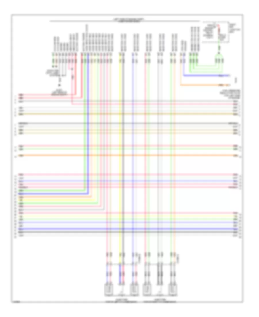 3.8L, Engine Performance Wiring Diagram (2 of 7) for Hyundai Genesis Coupe 2.0T R-Spec 2014