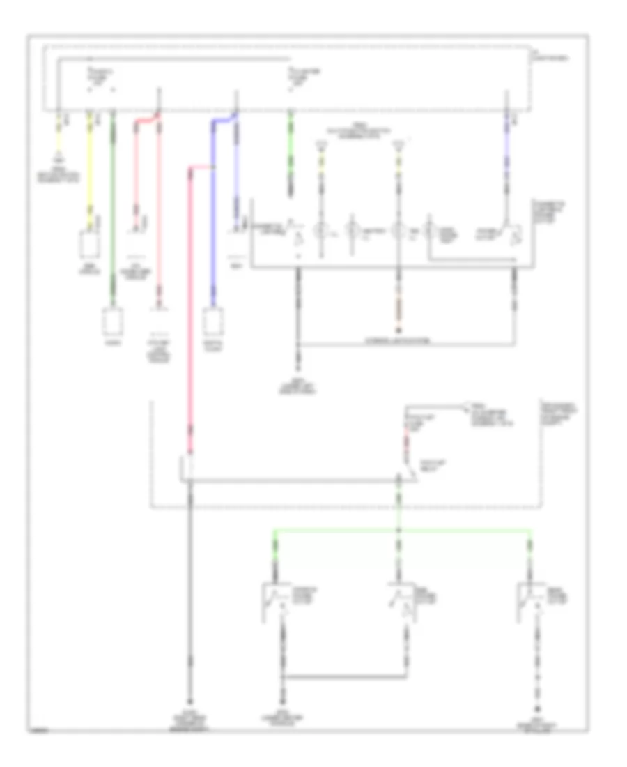 Power Distribution Wiring Diagram (9 of 9) for Hyundai Veracruz SE 2008