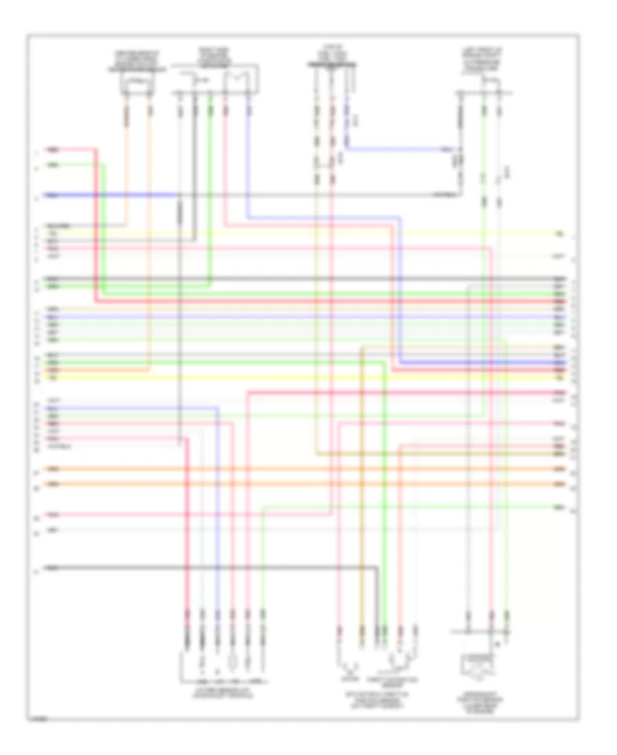 2.0L Turbo, Engine Performance Wiring Diagram (2 of 6) for Hyundai Genesis Coupe 3.8 Grand Touring 2014