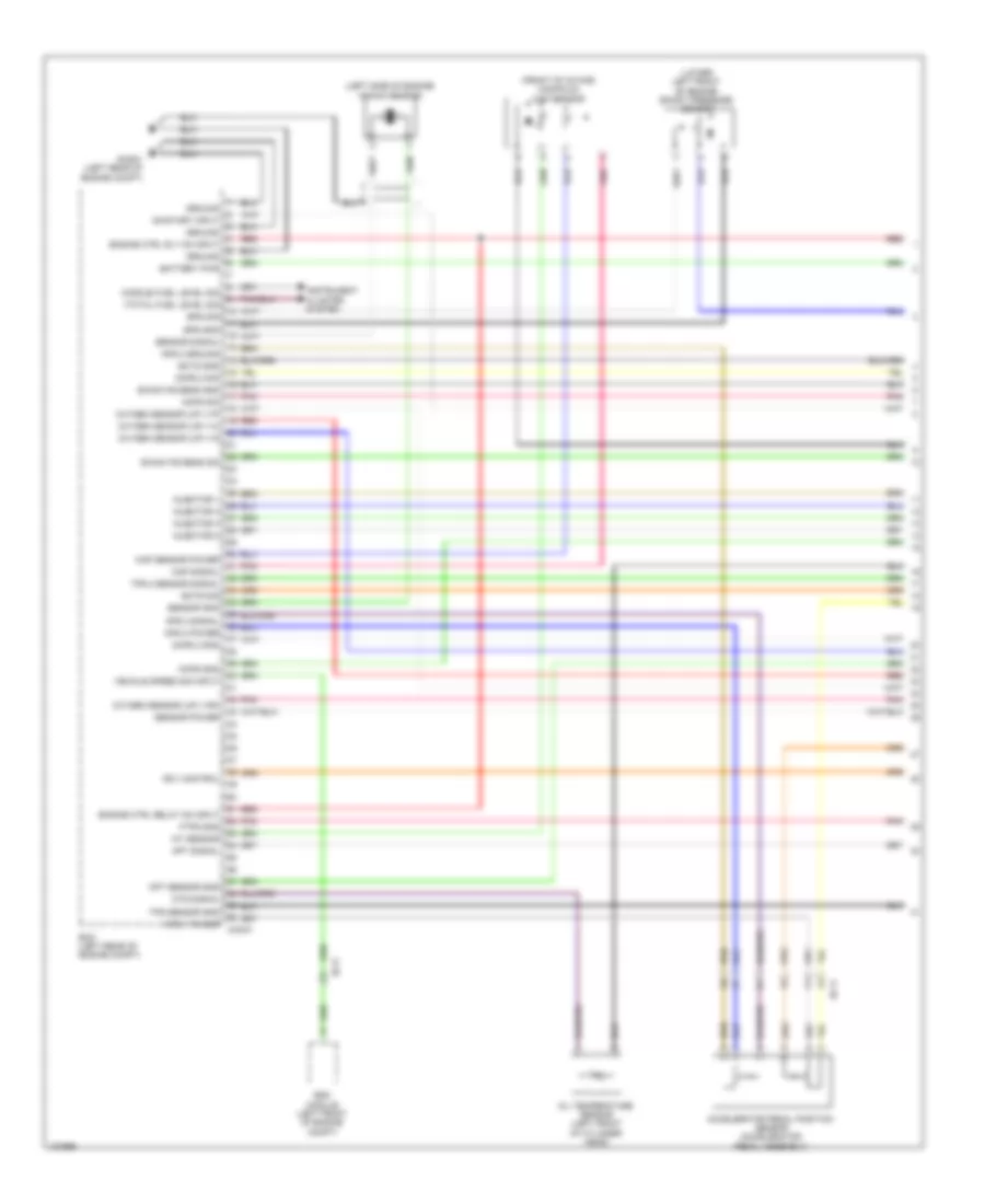 2 0L Turbo Engine Performance Wiring Diagram 1 of 6 for Hyundai Genesis Coupe 3 8 R Spec 2014