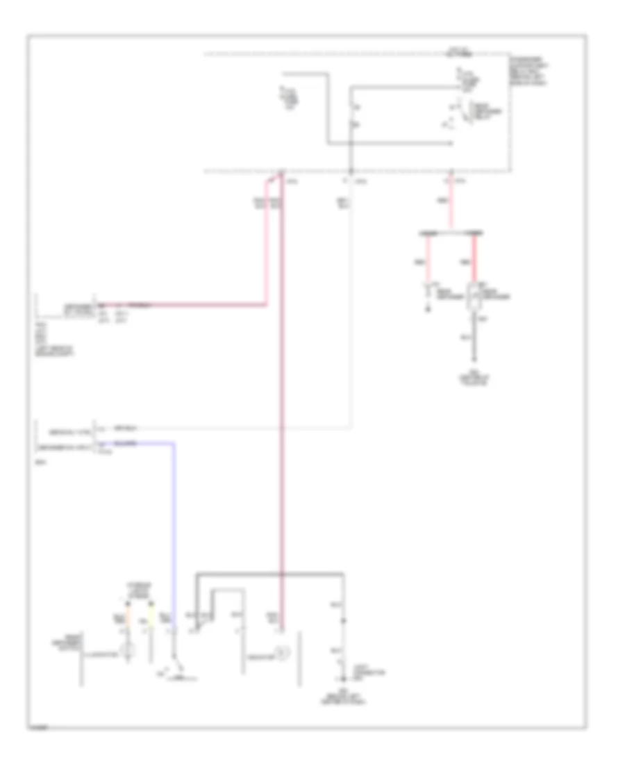 Defoggers Wiring Diagram for Hyundai Accent GS 2009