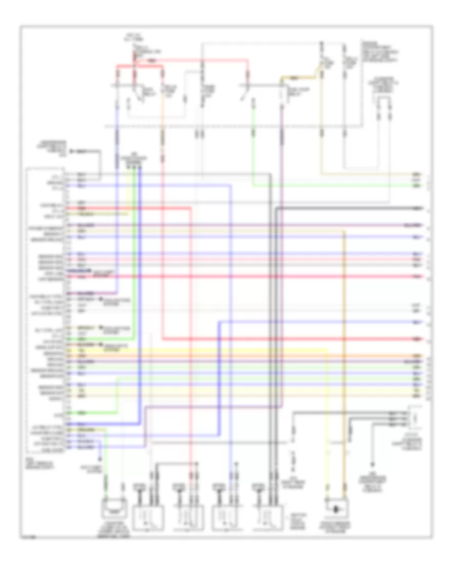 1 6L Engine Performance Wiring Diagram M T 1 of 3 for Hyundai Accent GS 2009