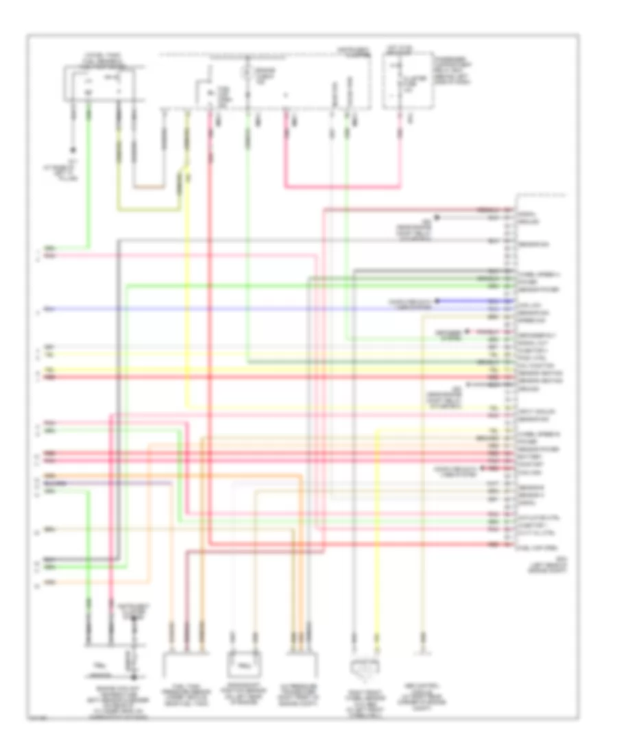 1 6L Engine Performance Wiring Diagram M T 3 of 3 for Hyundai Accent GS 2009