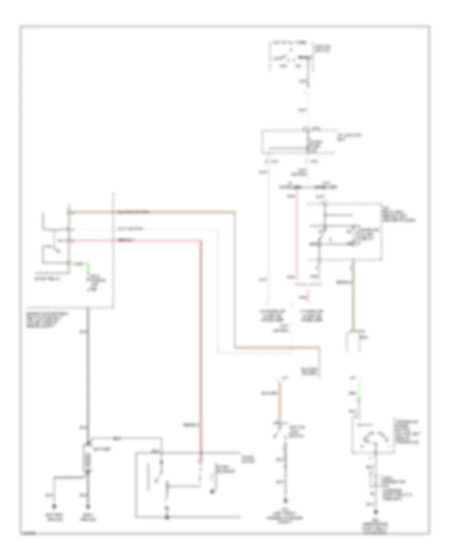 Starting Wiring Diagram for Hyundai Accent GS 2009