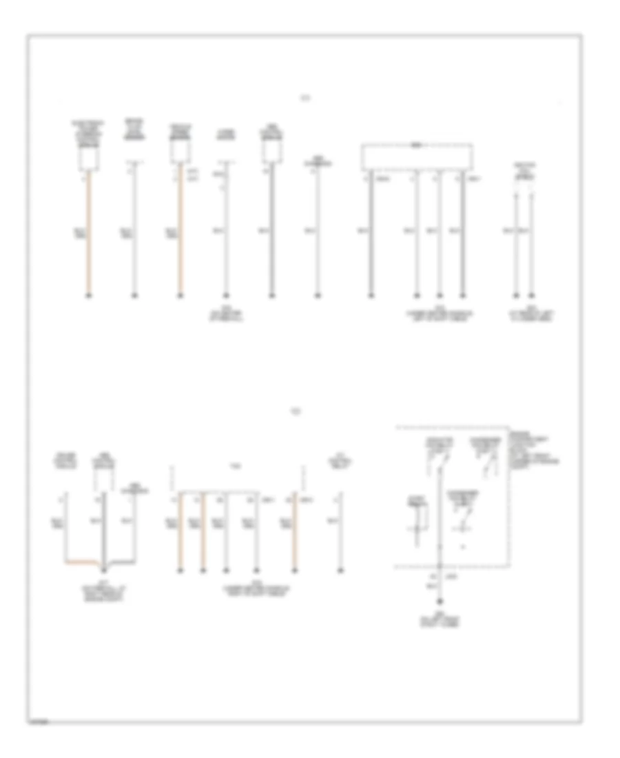 Ground Distribution Wiring Diagram 4 of 4 for Hyundai Sonata GLS 2005