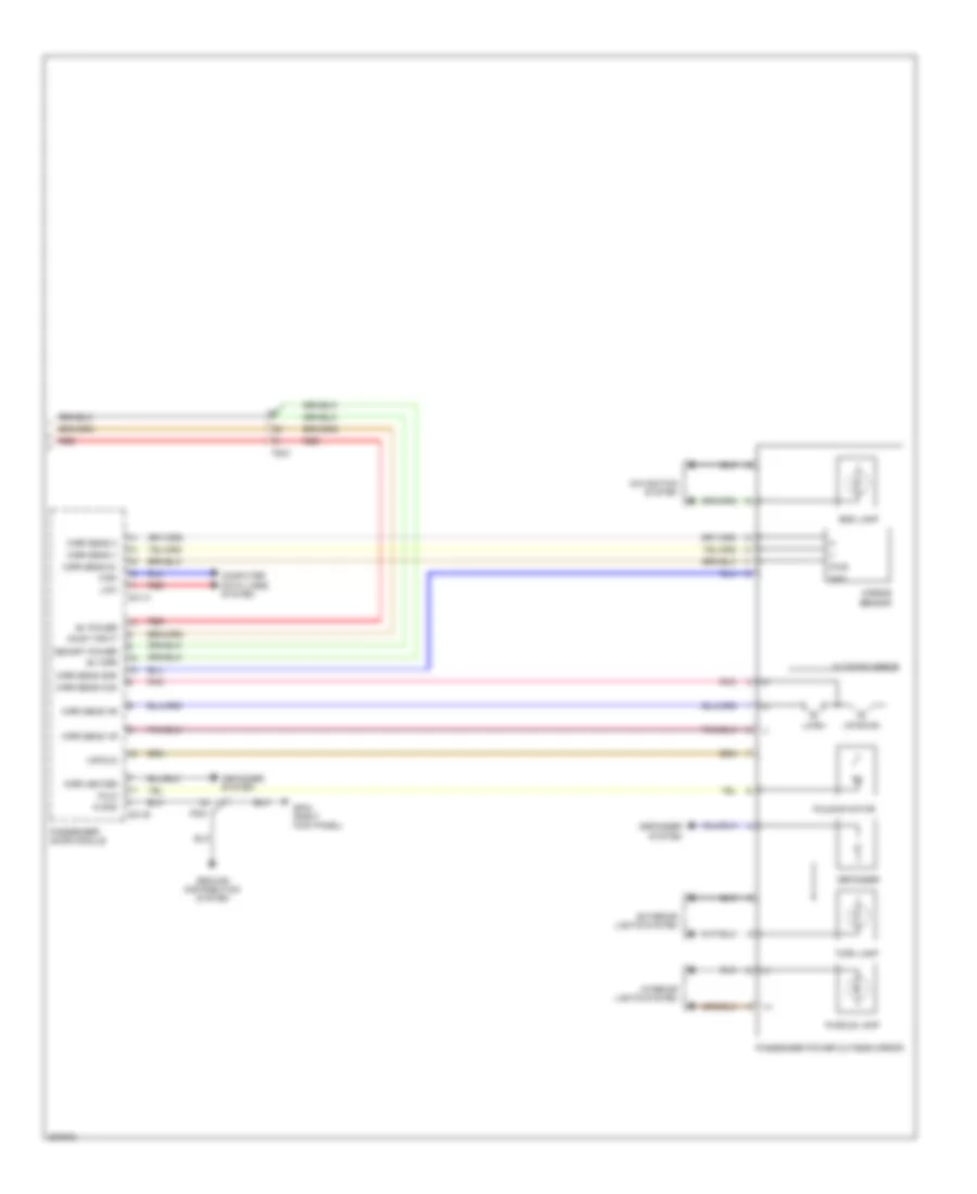 Memory Mirrors Wiring Diagram 2 of 2 for Hyundai Santa Fe GLS 2014