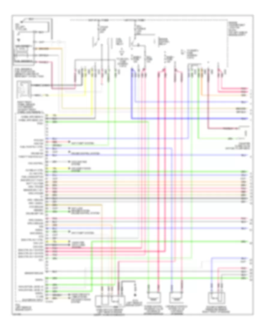 3 8L Engine Performance Wiring Diagram 1 of 5 for Hyundai Azera GLS 2009