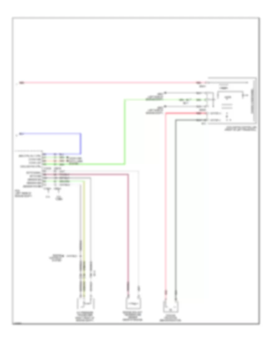 Automatic AC Wiring Diagram (3 of 3) for Hyundai Santa Fe Sport 2014