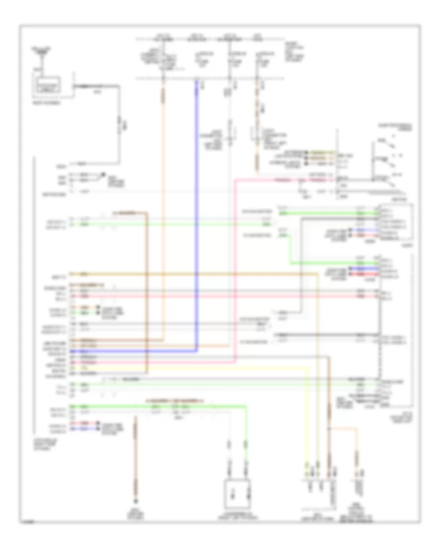Mobile Telematic System Wiring Diagram for Hyundai Santa Fe Sport 2014