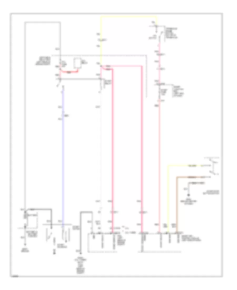 Starting Wiring Diagram, with Smart Key for Hyundai Santa Fe Sport 2014