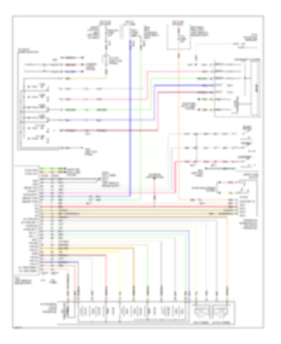 AT Wiring Diagram for Hyundai Santa Fe Sport 2.0T 2014