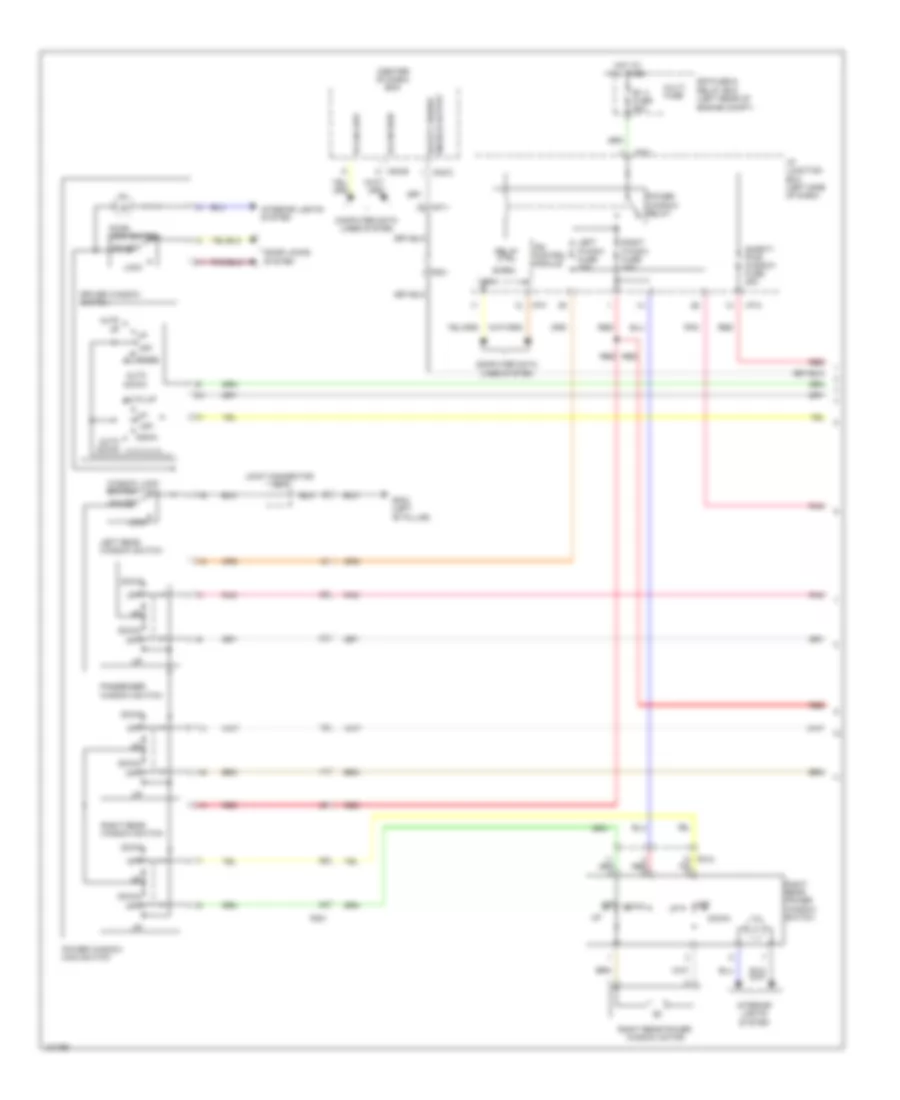 Power Windows Wiring Diagram Except Hybrid with Safety Power Windows 1 of 2 for Hyundai Sonata GLS 2014