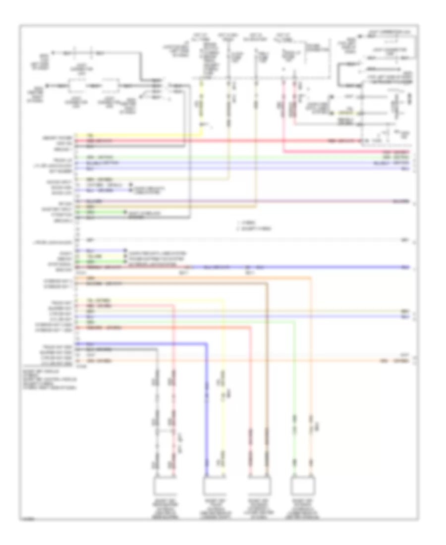 Immobilizer Wiring Diagram, with Smart Key System (1 of 2) for Hyundai Sonata GLS 2014