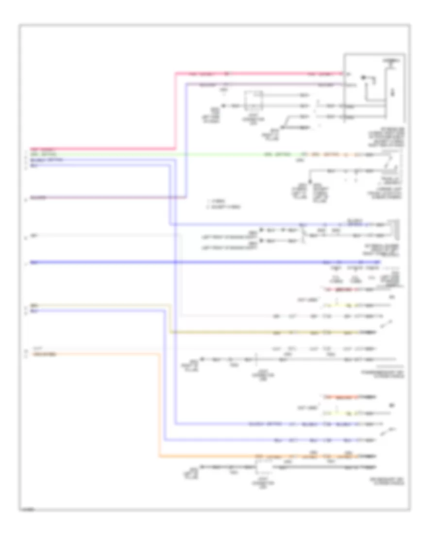 Immobilizer Wiring Diagram, with Smart Key System (2 of 2) for Hyundai Sonata GLS 2014
