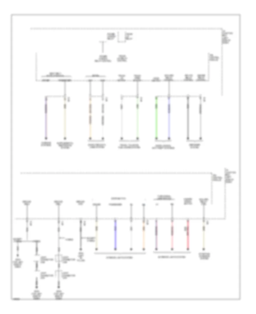 IPS Control Module Wiring Diagram 2 of 2 for Hyundai Sonata GLS 2014