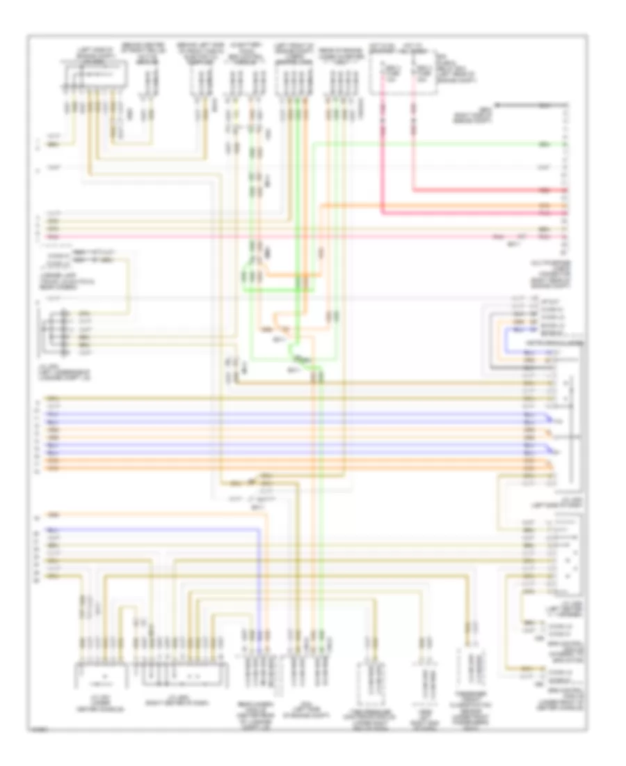 Computer Data Lines Wiring Diagram Hybrid 2 of 2 for Hyundai Sonata GLS 2014