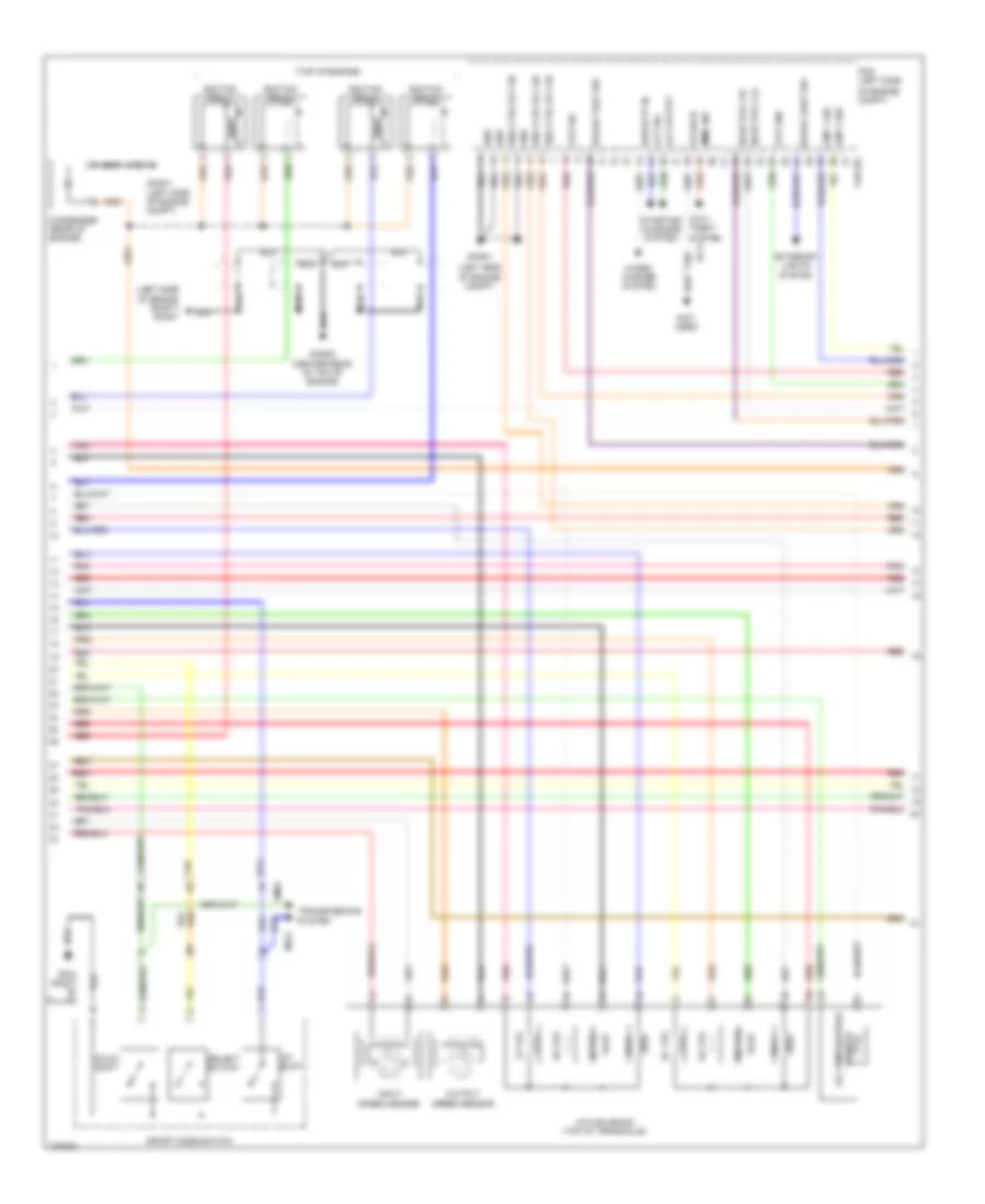 2.4L, Engine Performance Wiring Diagram (3 of 5) for Hyundai Sonata GLS 2014
