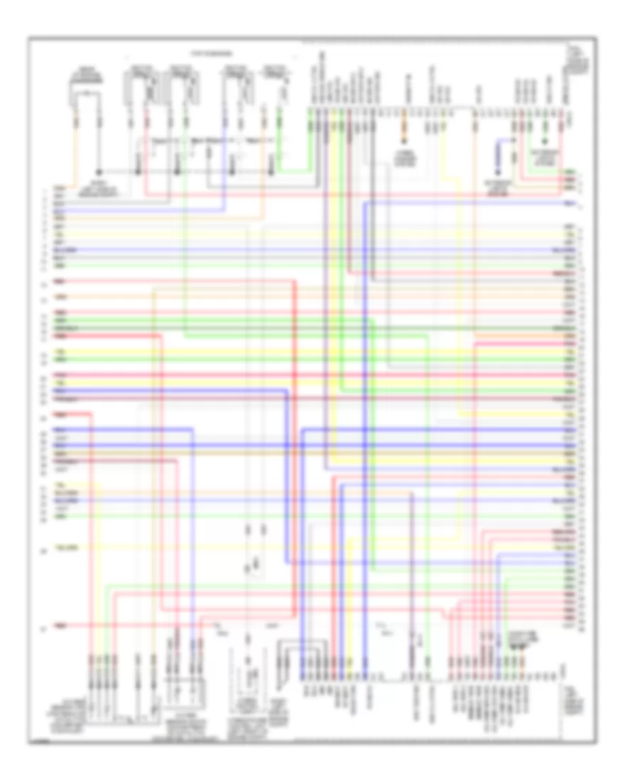 2 4L Hybrid MFI Control Wiring Diagram 3 of 5 for Hyundai Sonata GLS 2014