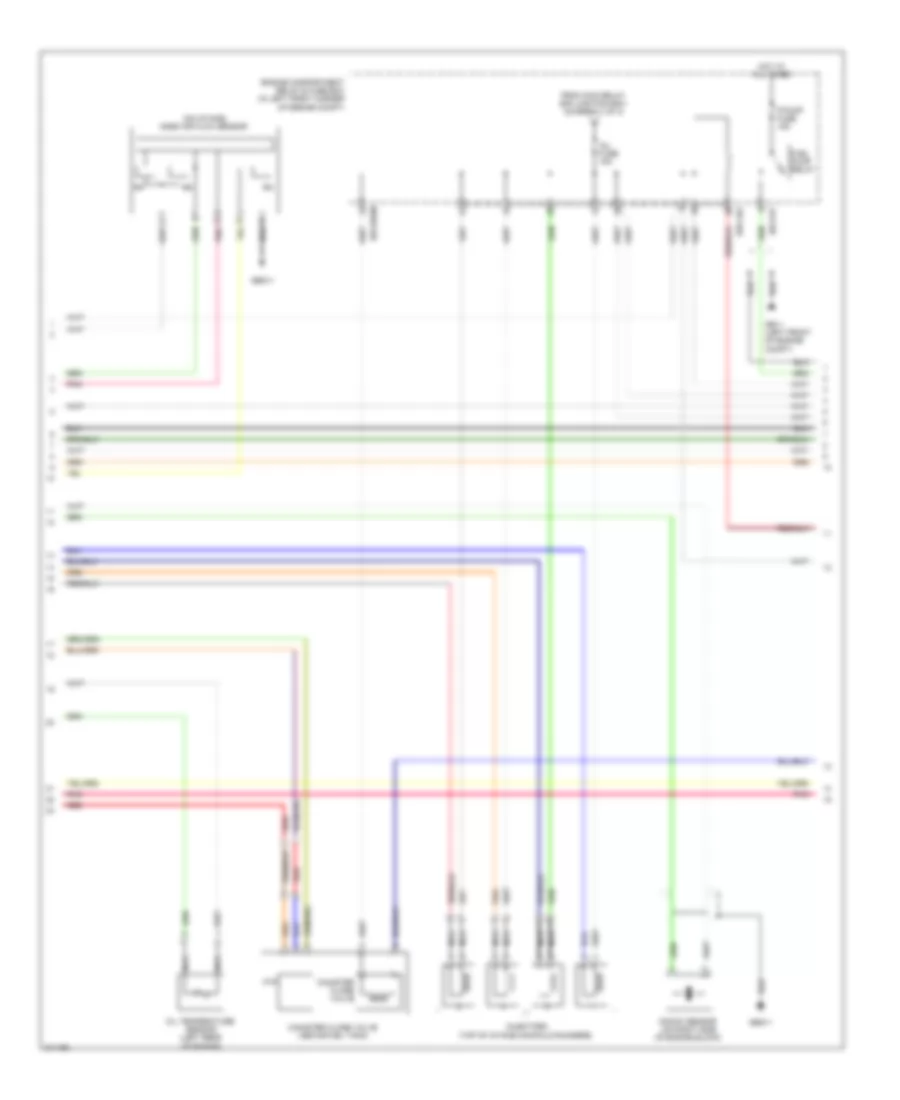2.0L, Engine Performance Wiring Diagram (2 of 3) for Hyundai Elantra GLS 2009