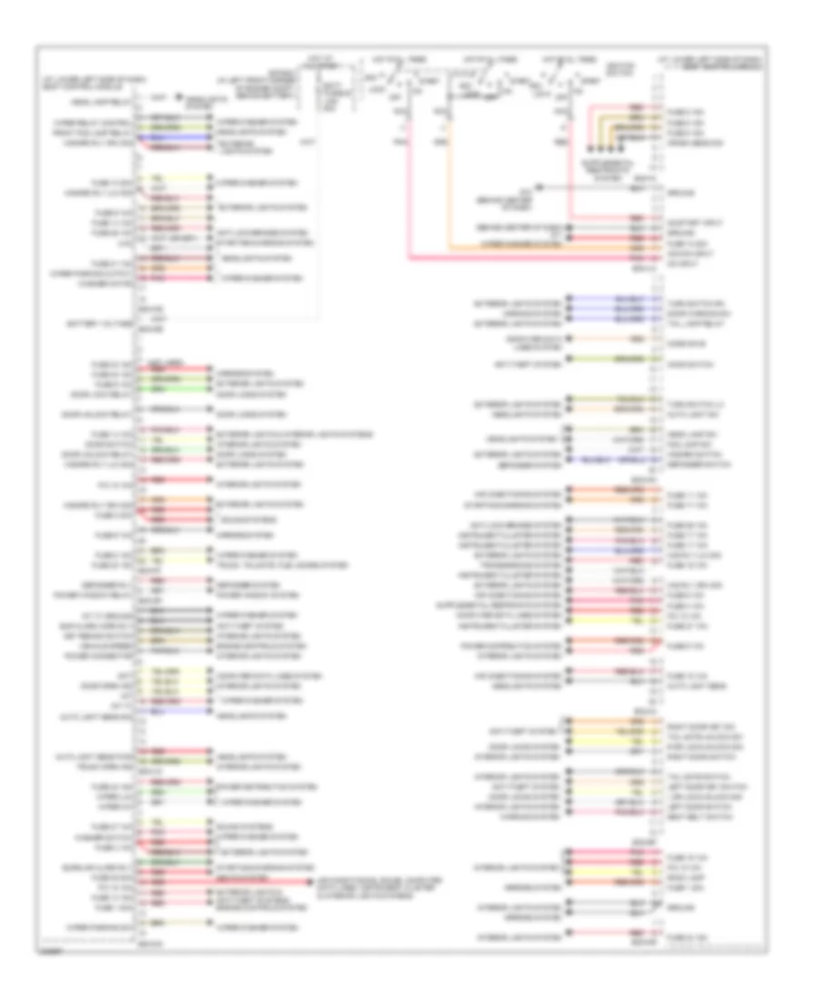 Body Control Modules Wiring Diagram for Hyundai Tiburon SE 2005