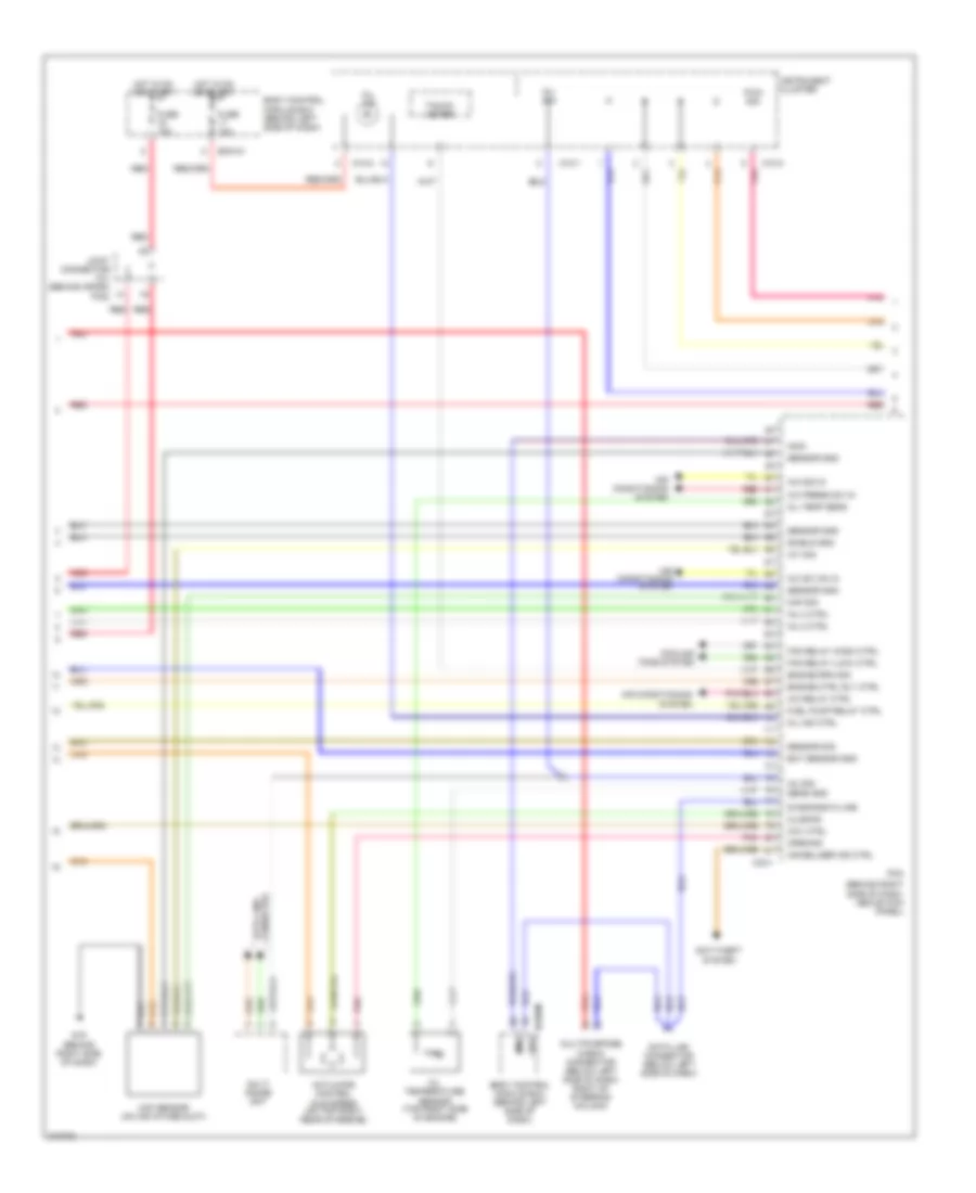 2 0L Engine Performance Wiring Diagram 3 of 4 for Hyundai Tiburon SE 2005