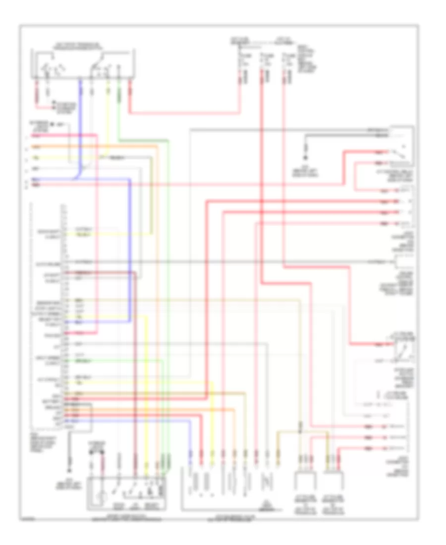 2 0L Engine Performance Wiring Diagram 4 of 4 for Hyundai Tiburon SE 2005