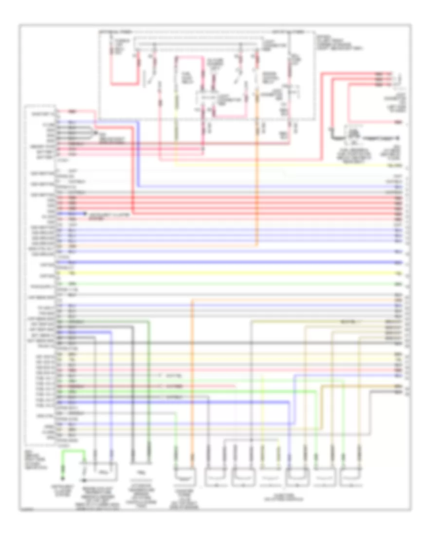 2 7L Engine Performance Wiring Diagram 1 of 4 for Hyundai Tiburon SE 2005