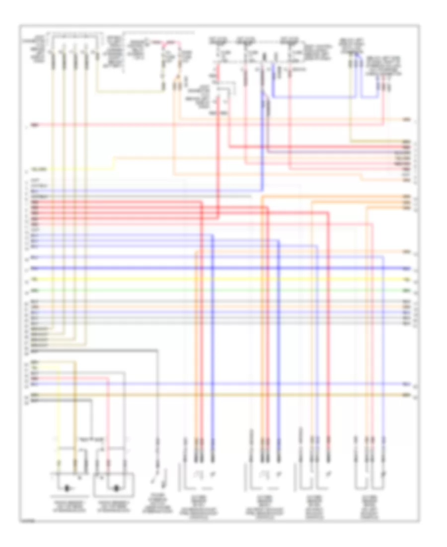 2 7L Engine Performance Wiring Diagram 2 of 4 for Hyundai Tiburon SE 2005