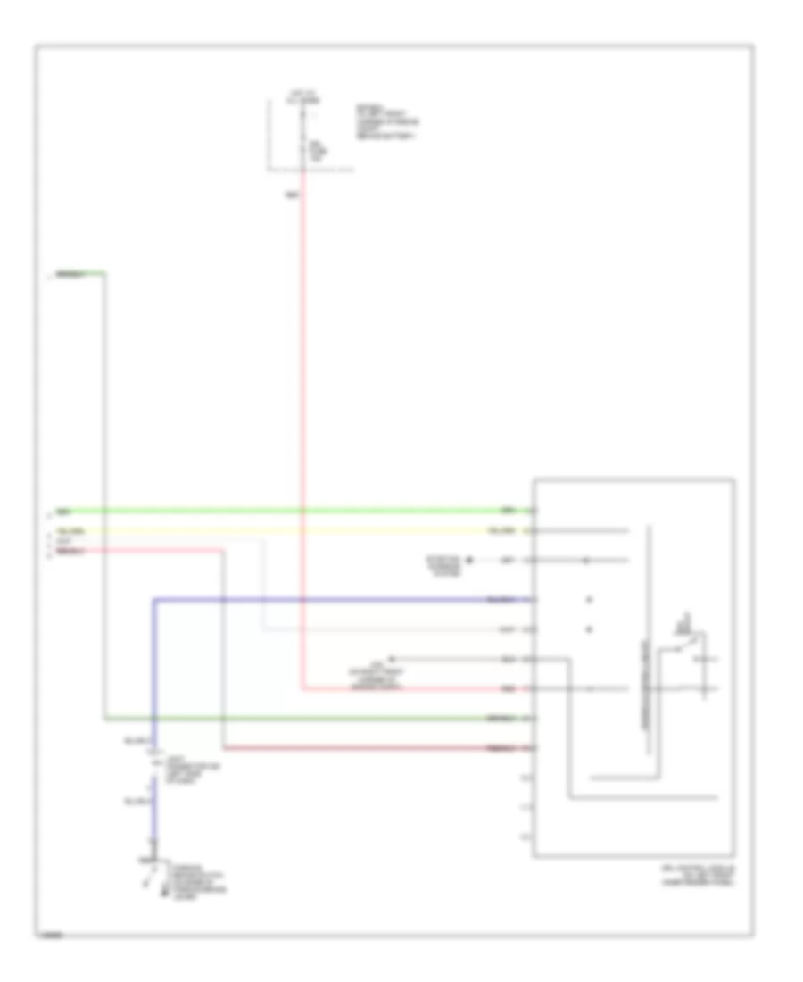 Headlights Wiring Diagram with DRL 2 of 2 for Hyundai Tiburon SE 2005