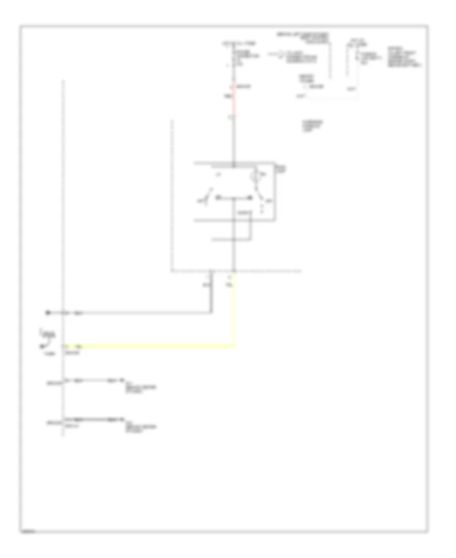 Courtesy Lamps Wiring Diagram 1 of 2 for Hyundai Tiburon SE 2005