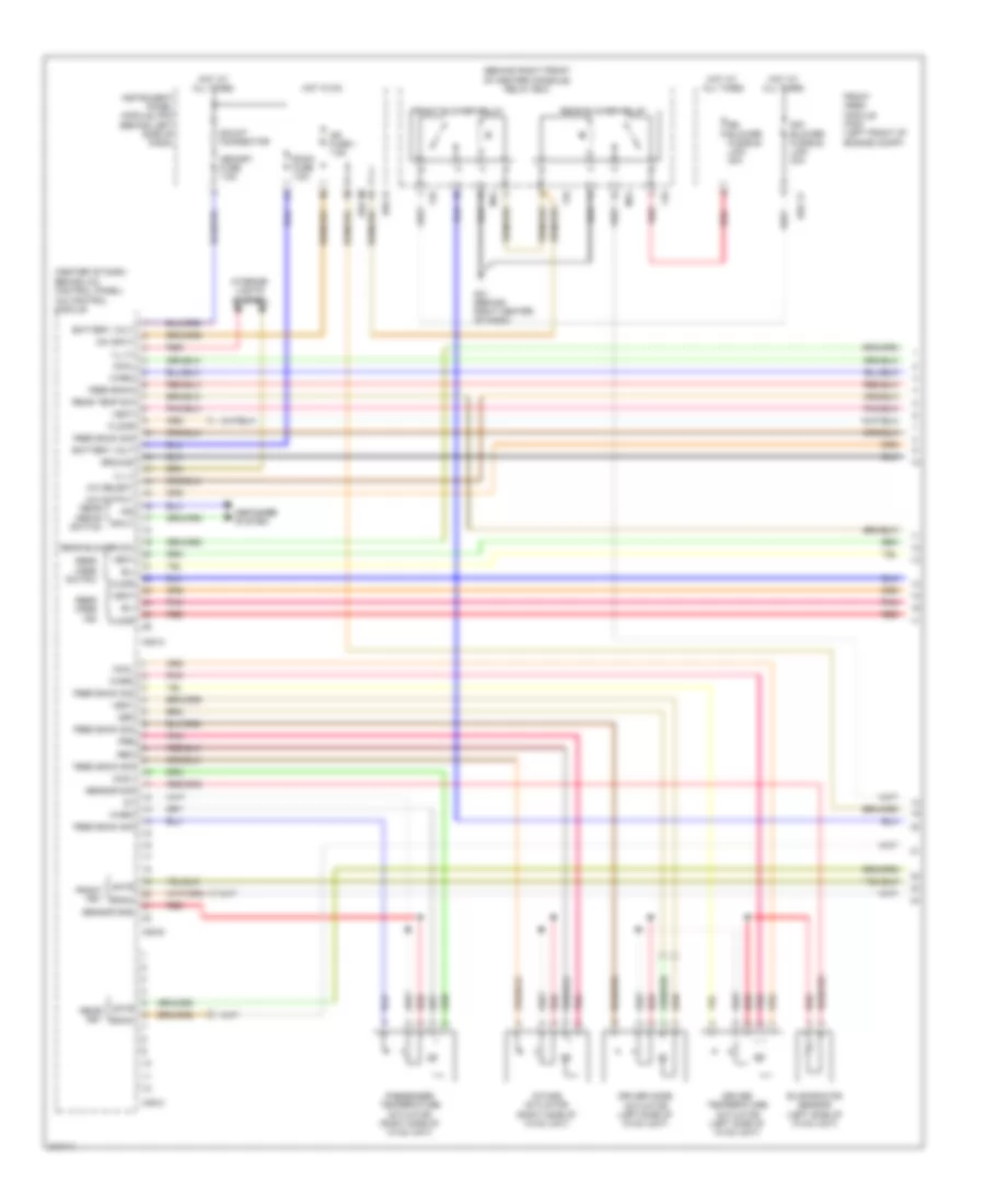 Automatic A C Wiring Diagram 1 of 3 for Hyundai Entourage GLS 2009