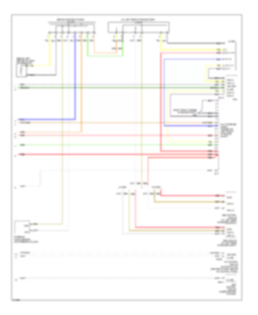 Computer Data Lines Wiring Diagram 2 of 2 for Hyundai Entourage GLS 2009