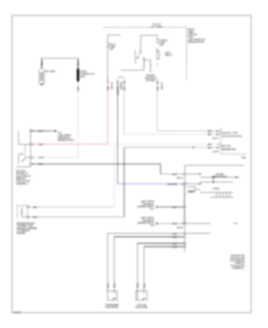 Cooling Fan Wiring Diagram for Hyundai Entourage GLS 2009