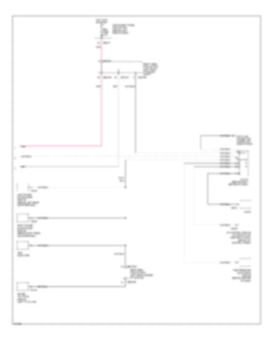 Cruise Control Wiring Diagram (2 of 2) for Hyundai Entourage GLS 2009