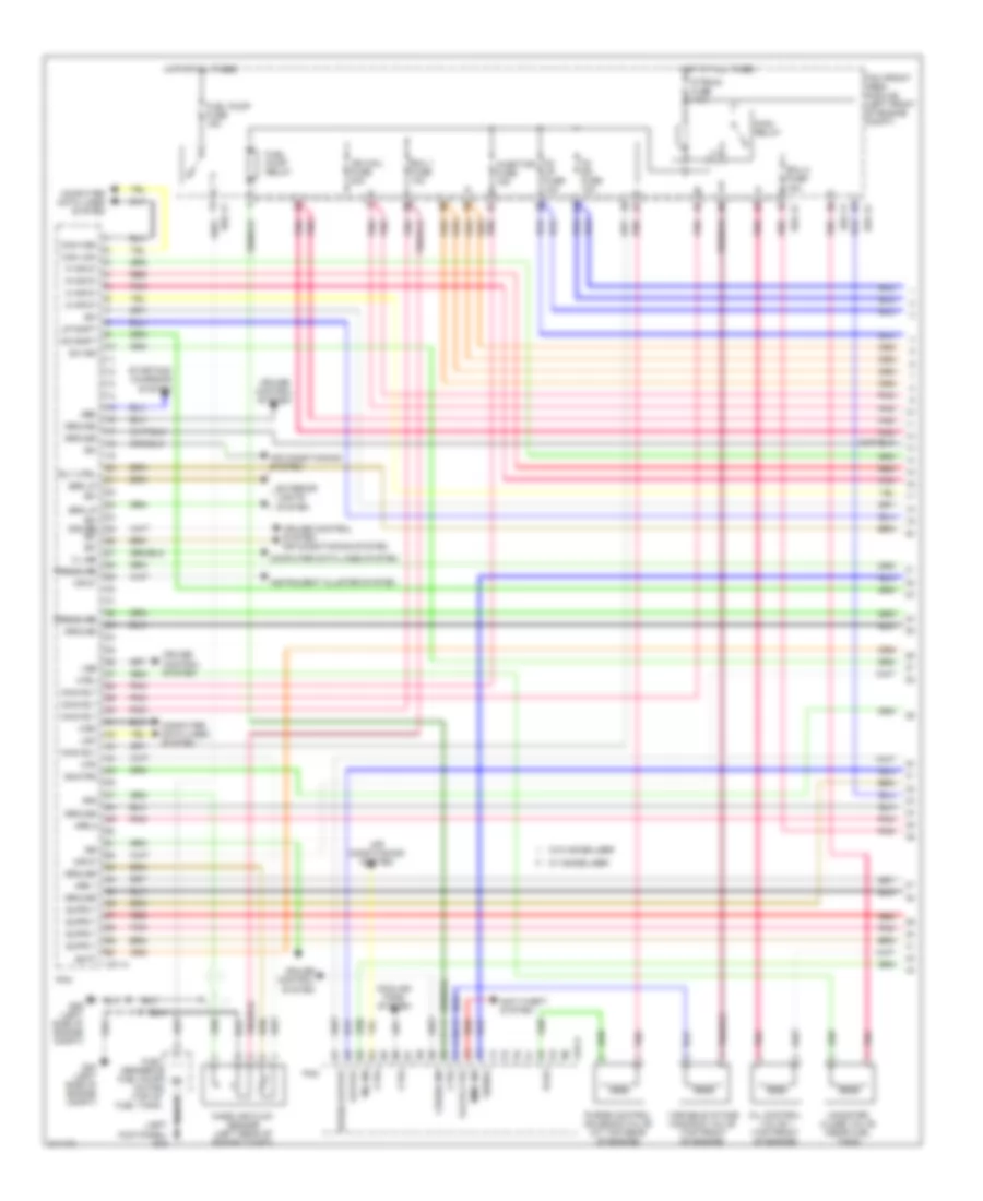 3 8L Engine Performance Wiring Diagram 1 of 5 for Hyundai Entourage GLS 2009