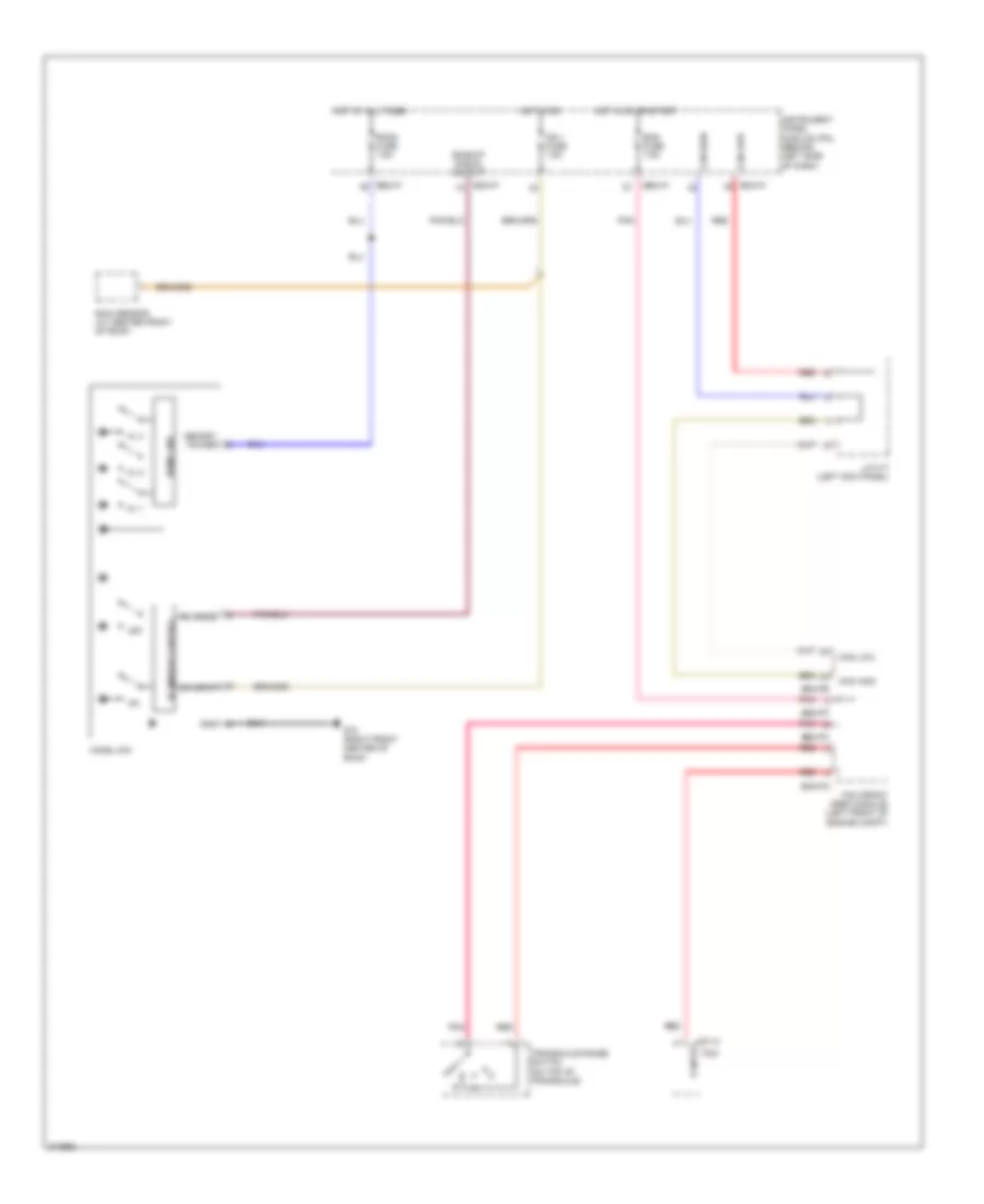 Electrochromic Mirror Wiring Diagram with Home Link for Hyundai Entourage Limited 2009
