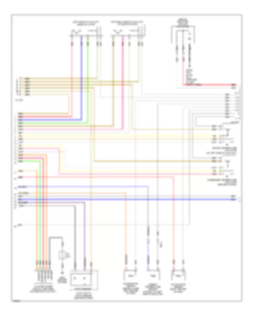 Automatic AC Wiring Diagram (2 of 3) for Hyundai Tucson GLS 2014