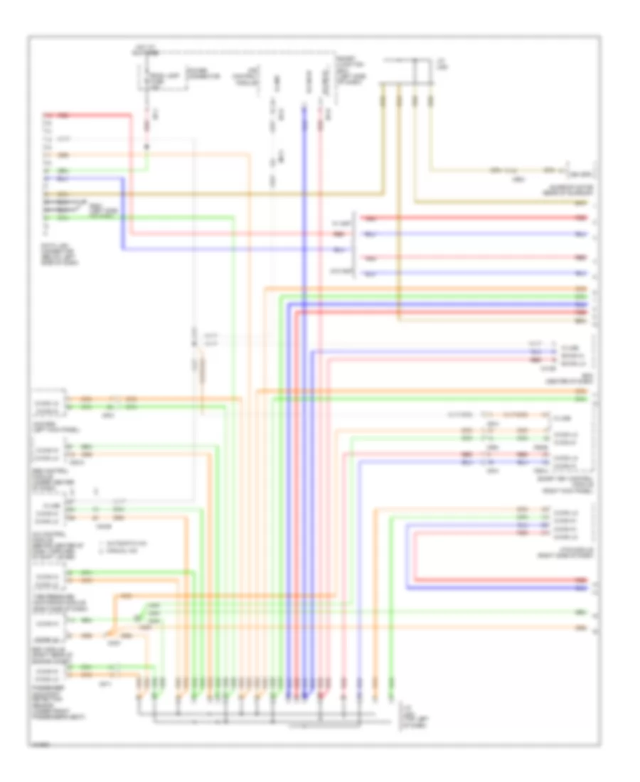 Computer Data Lines Wiring Diagram 1 of 2 for Hyundai Tucson GLS 2014