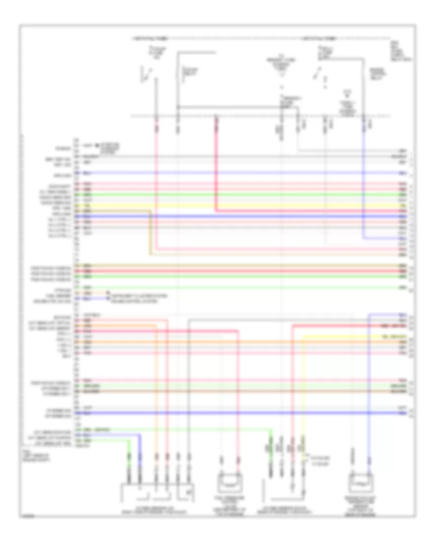 2 0L Engine Performance Wiring Diagram 1 of 6 for Hyundai Tucson GLS 2014