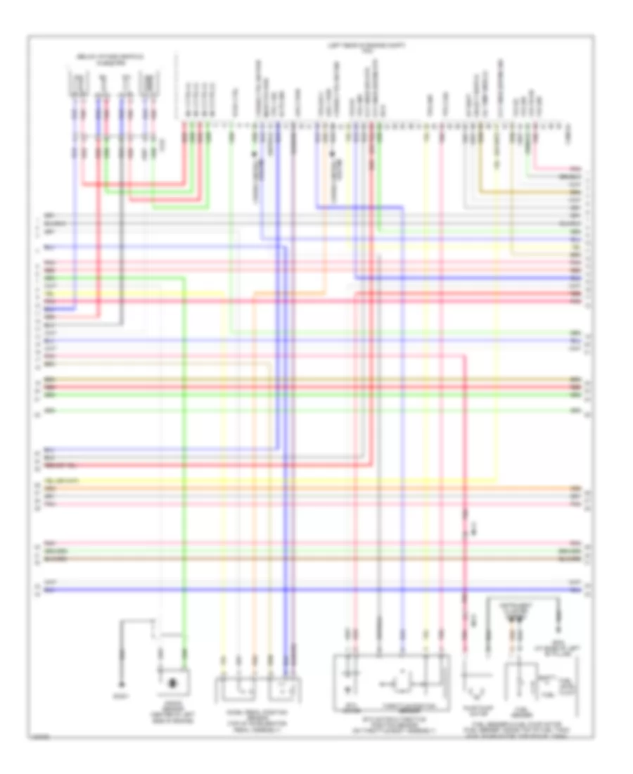 2.0L, Engine Performance Wiring Diagram (2 of 6) for Hyundai Tucson GLS 2014