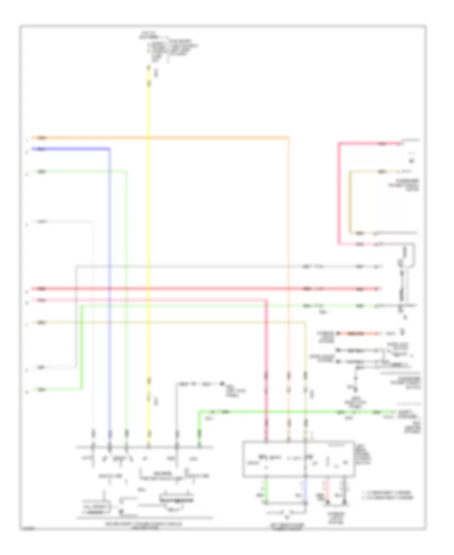 Power Windows Wiring Diagram with Safety Power Windows 2 of 2 for Hyundai Tucson GLS 2014