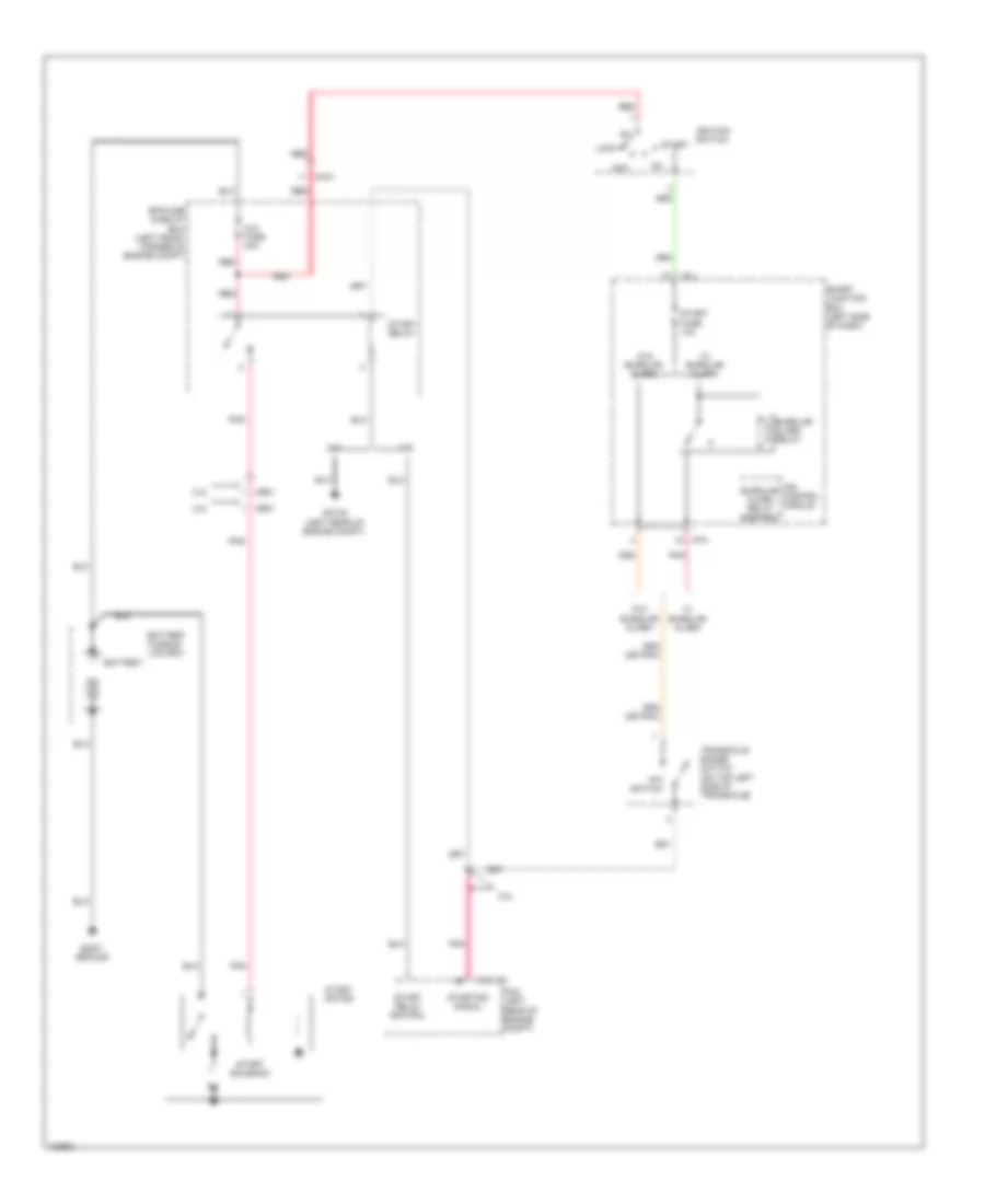 Starting Wiring Diagram without Smart Key for Hyundai Tucson GLS 2014