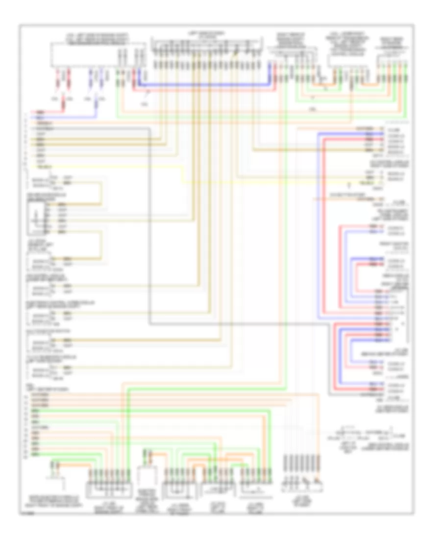 Computer Data Lines Wiring Diagram (2 of 2) for Hyundai Genesis 3.8 2009