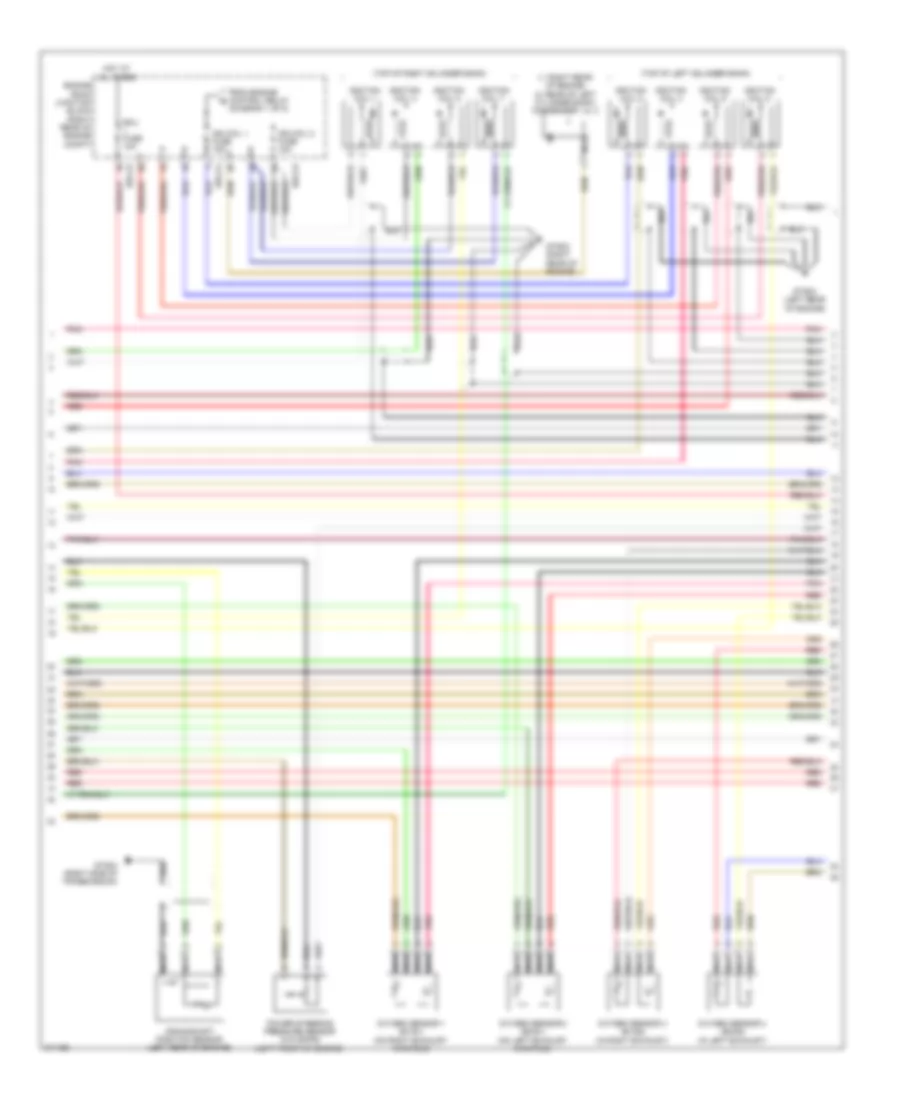 4.6L, Engine Performance Wiring Diagram (3 of 5) for Hyundai Genesis 3.8 2009