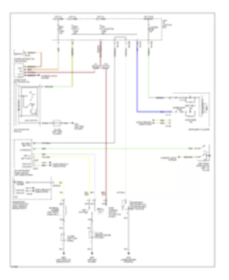 Chime Wiring Diagram for Hyundai Genesis 3 8 2009
