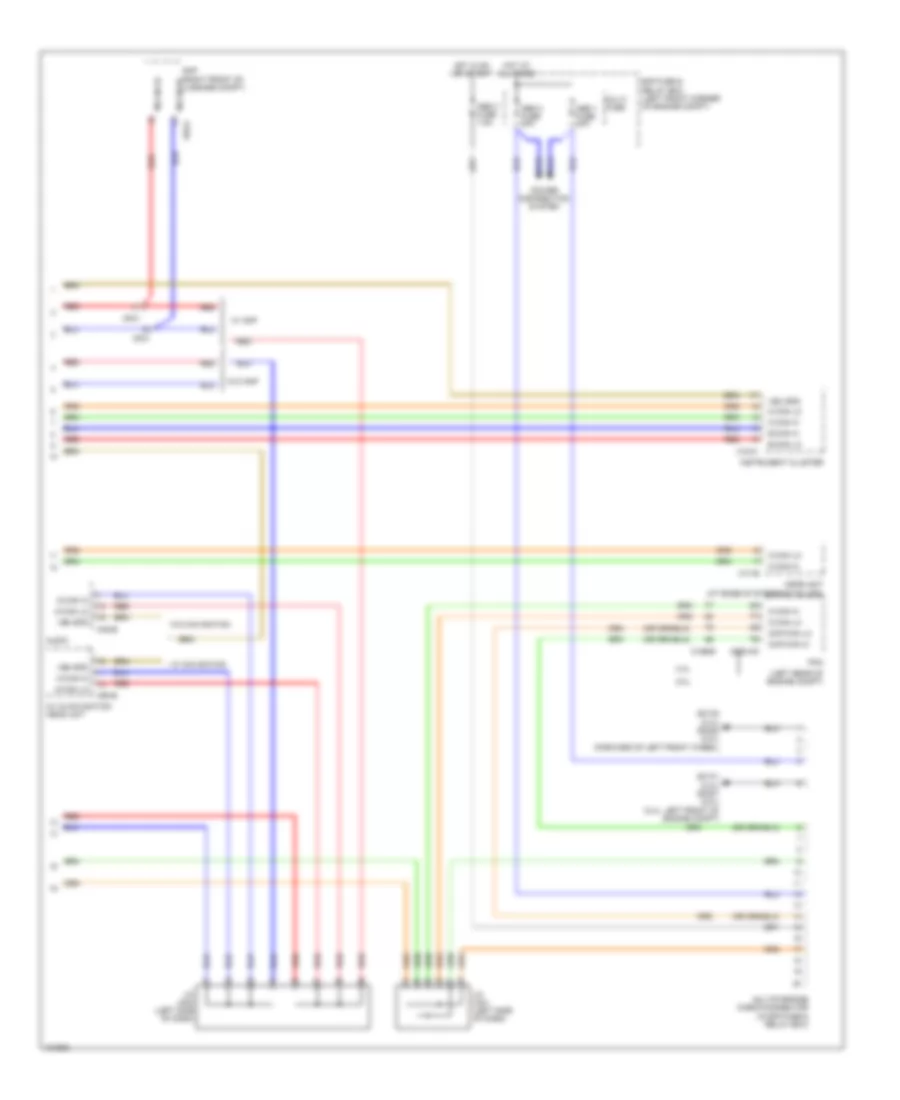 Computer Data Lines Wiring Diagram 2 of 2 for Hyundai Tucson Limited 2014