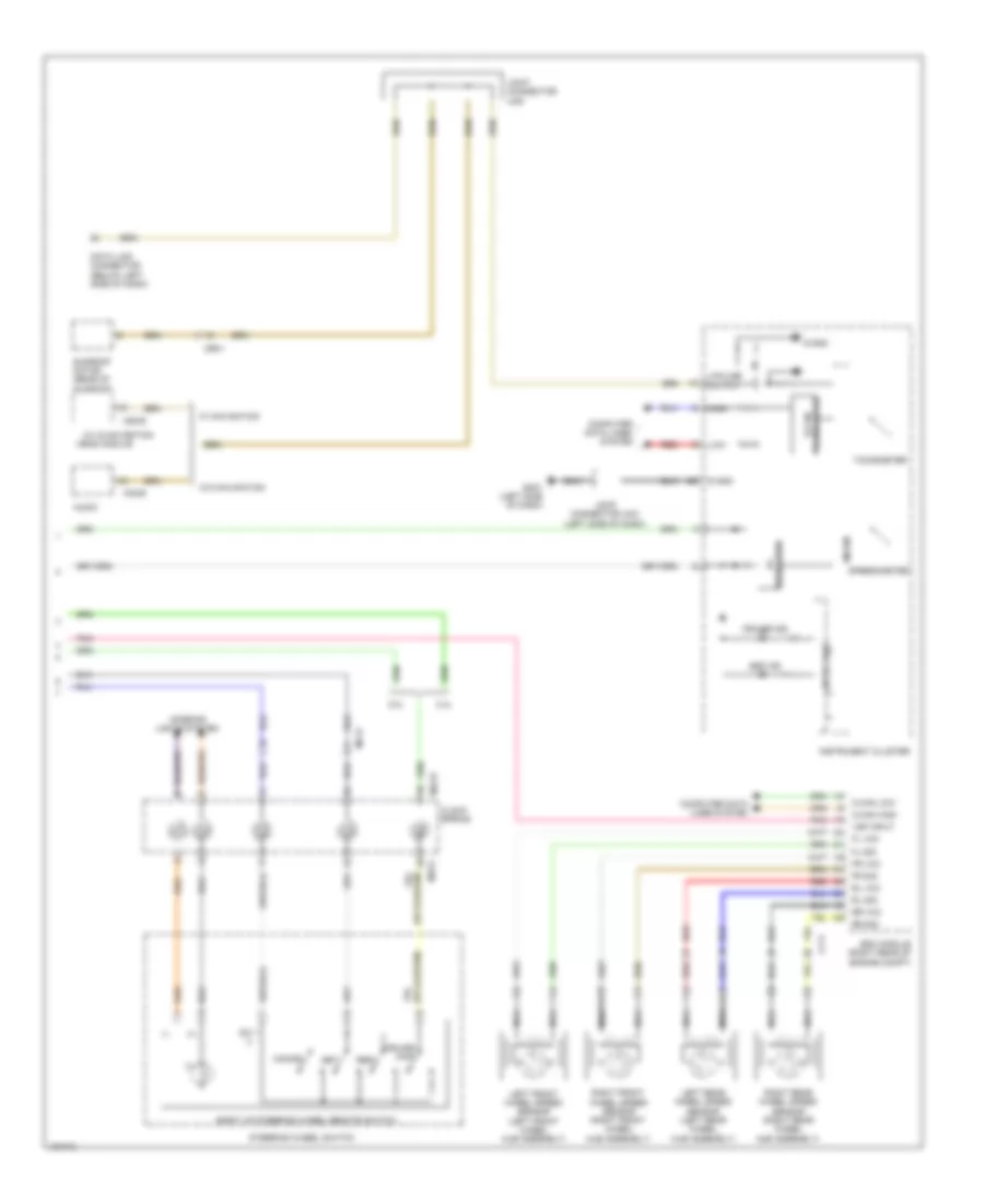 Cruise Control Wiring Diagram 2 of 2 for Hyundai Tucson Limited 2014