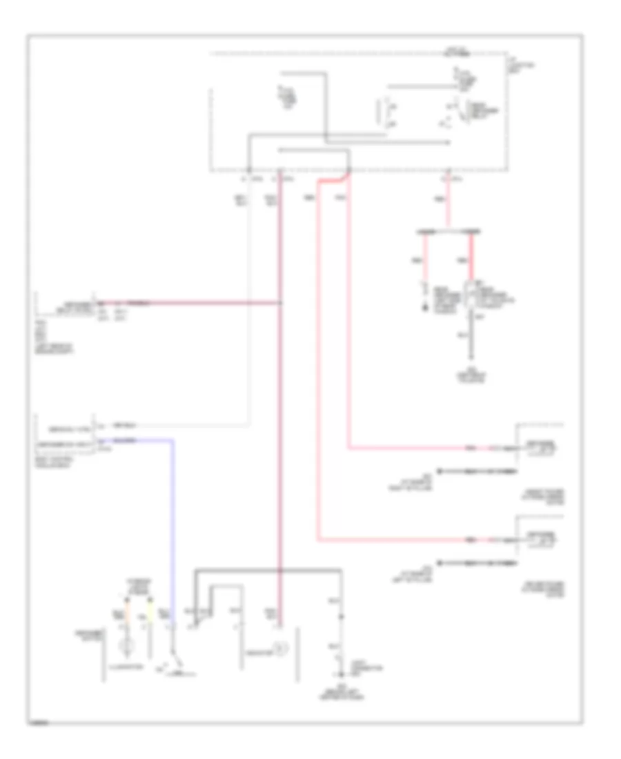 Defoggers Wiring Diagram for Hyundai Accent GLS 2006